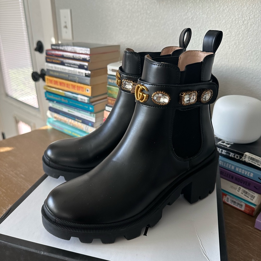 Black booties